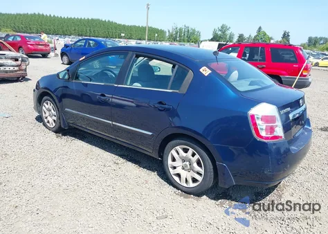 2010 Nissan Sentra 2.0S from USA, damaged, VIN 3N1AB6AP6AL654960